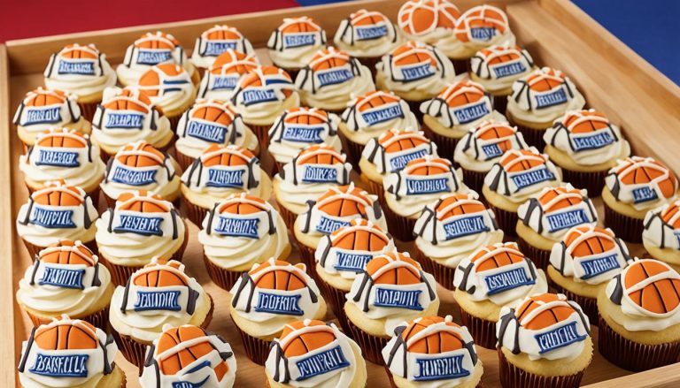Basketball Cupcakes