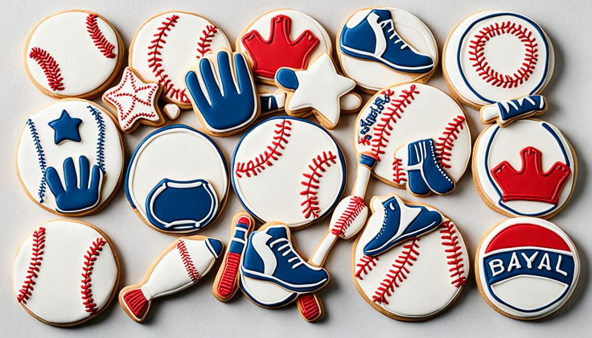 baseball cookie designs