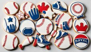 baseball cookie designs