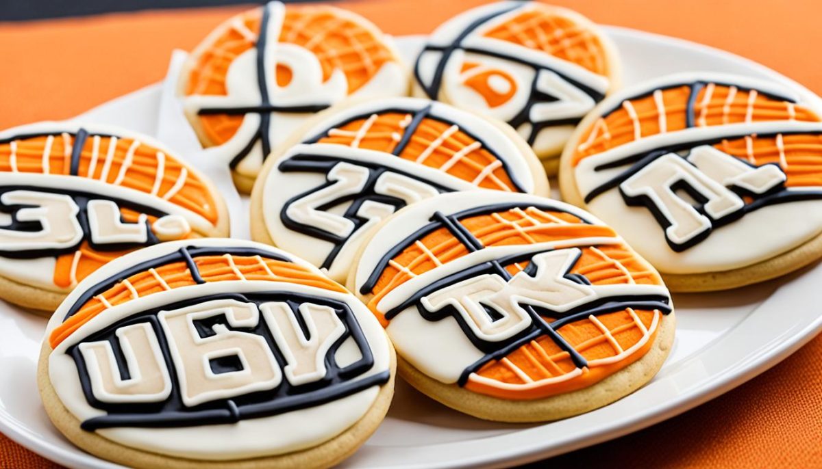 basketball cookie designs