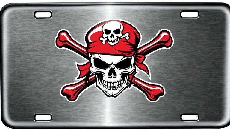 buccaneers license plate